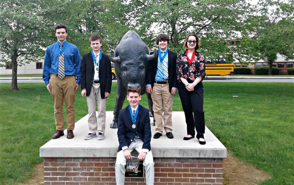 Fugett Middle School students won 1st and 2nd place in the National History Day state competition. 